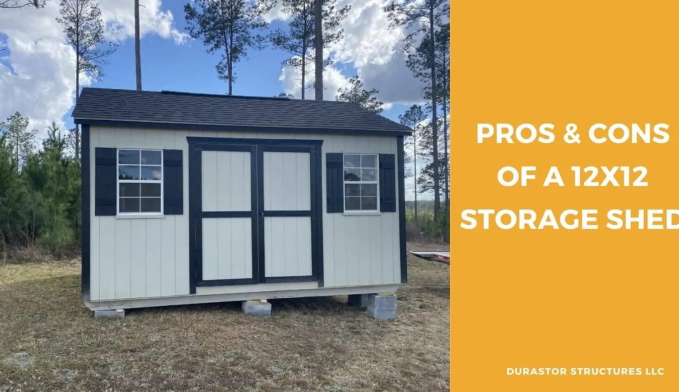 12x12 Shed: Cost, Size and Price You Need to Know - DuraStor Structures, image size:1348x780