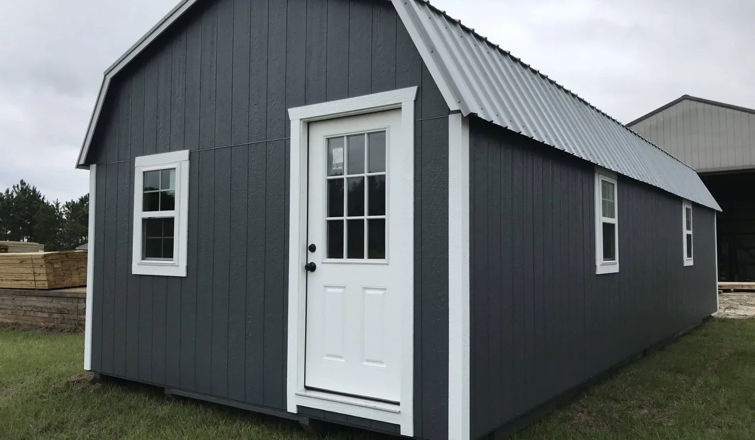 How To Build a Shed House - DuraStor Structures, image size:1536x896