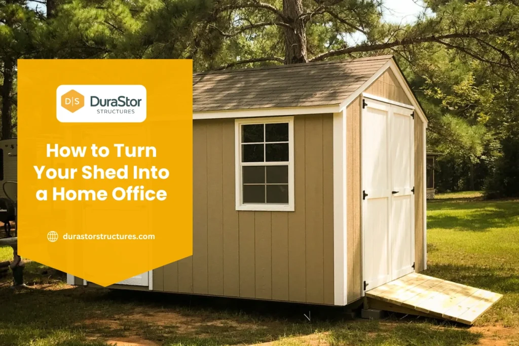 How to Turn Your Shed Into a Home Office