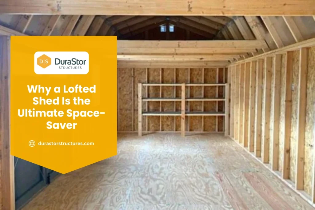 Why a Lofted Shed Is the Ultimate Space-Saver
