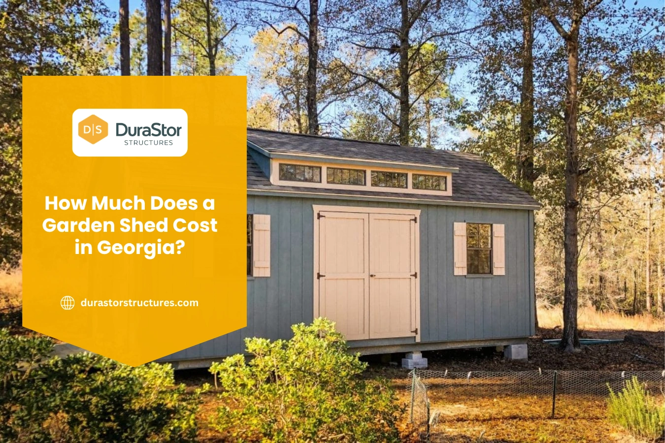 How Much Does a Garden Shed Cost in Georgia